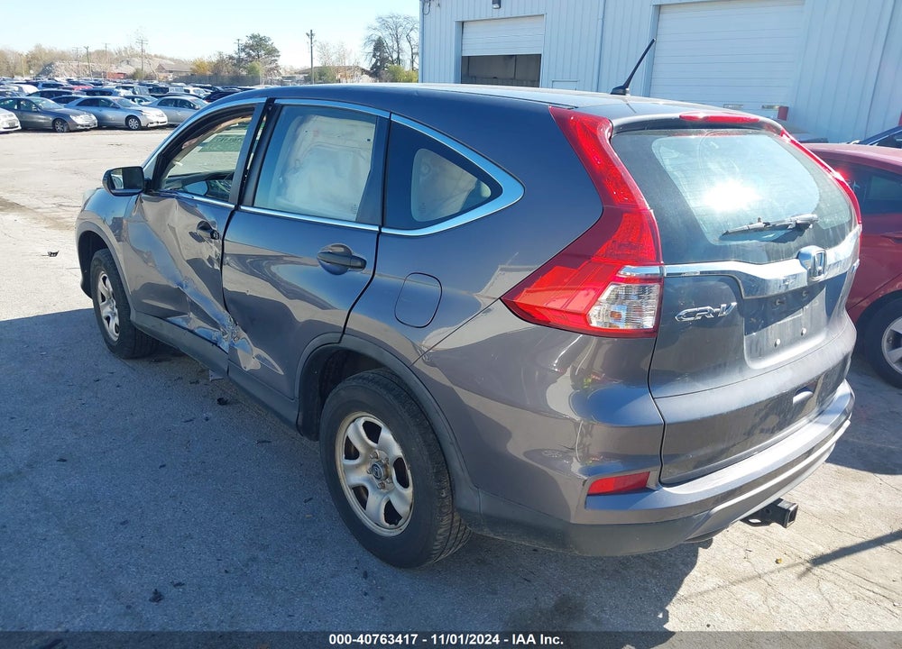 2015 HONDA CR-V LX VIN: 5J6RM4H32FL004733