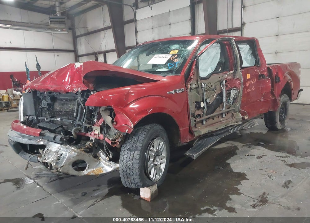 2012 FORD F-150 VIN: 1FTFW1ET1CFB02748