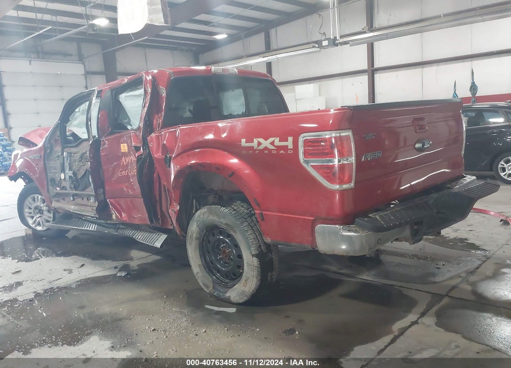 2012 FORD F-150 VIN: 1FTFW1ET1CFB02748
