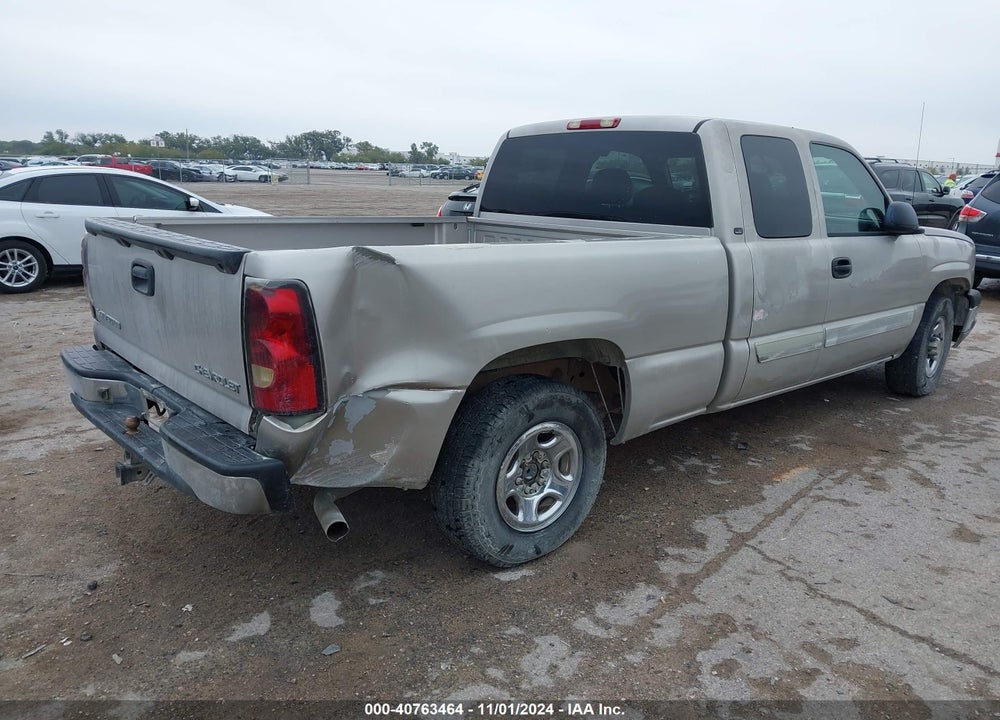 2004 CHEVROLET SILVERADO 1500 LS VIN: 2GCEC19T941395922