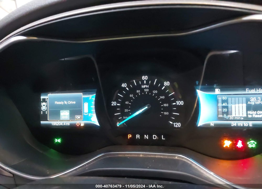 2015 FORD FUSION HYBRID SE VIN: 3FA6P0LU0FR225585