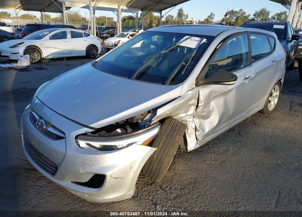 2014 HYUNDAI ACCENT SE VIN: KMHCU5AE7EU158470