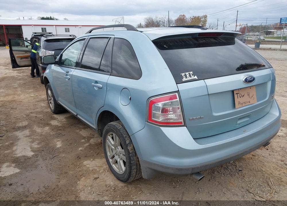 2008 FORD EDGE SEL VIN: 2FMDK48C78BA29602