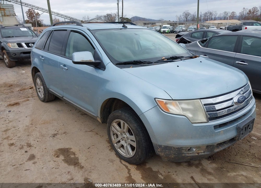 2008 FORD EDGE SEL VIN: 2FMDK48C78BA29602