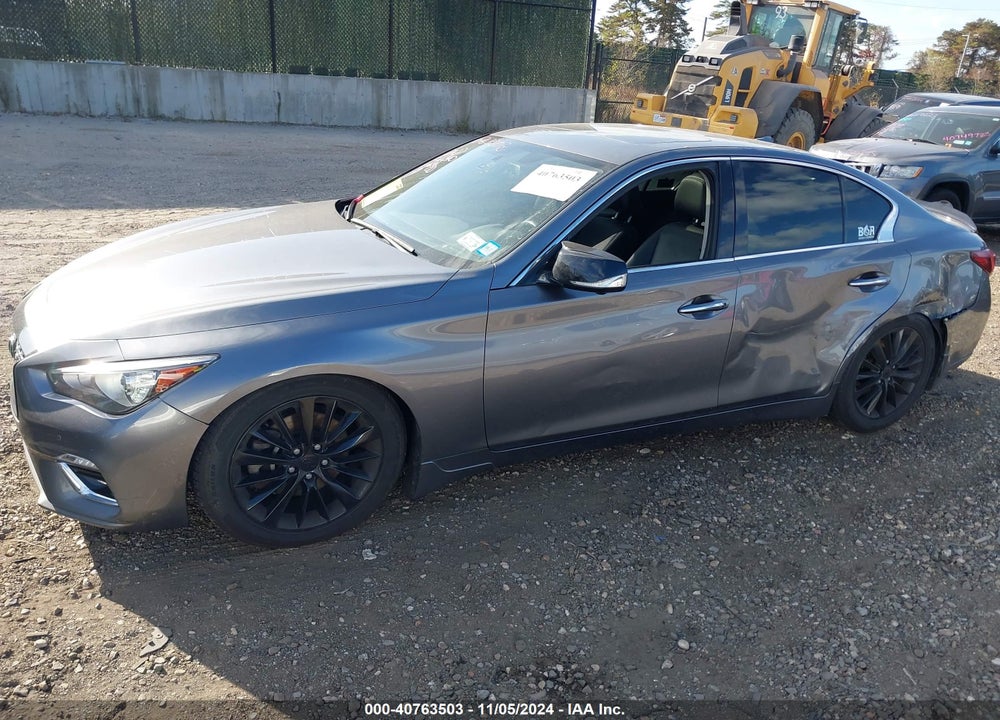 2021 INFINITI Q50 LUXE AWD VIN: JN1EV7BR6MM750922