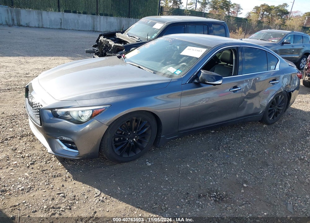 2021 INFINITI Q50 LUXE AWD VIN: JN1EV7BR6MM750922
