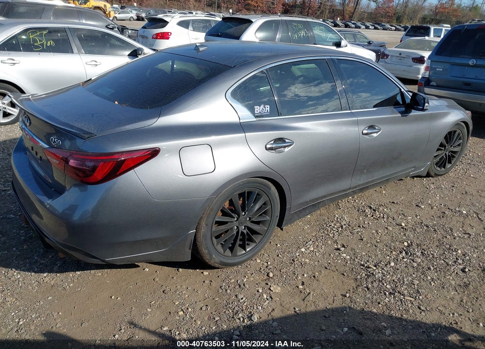 2021 INFINITI Q50 LUXE AWD VIN: JN1EV7BR6MM750922