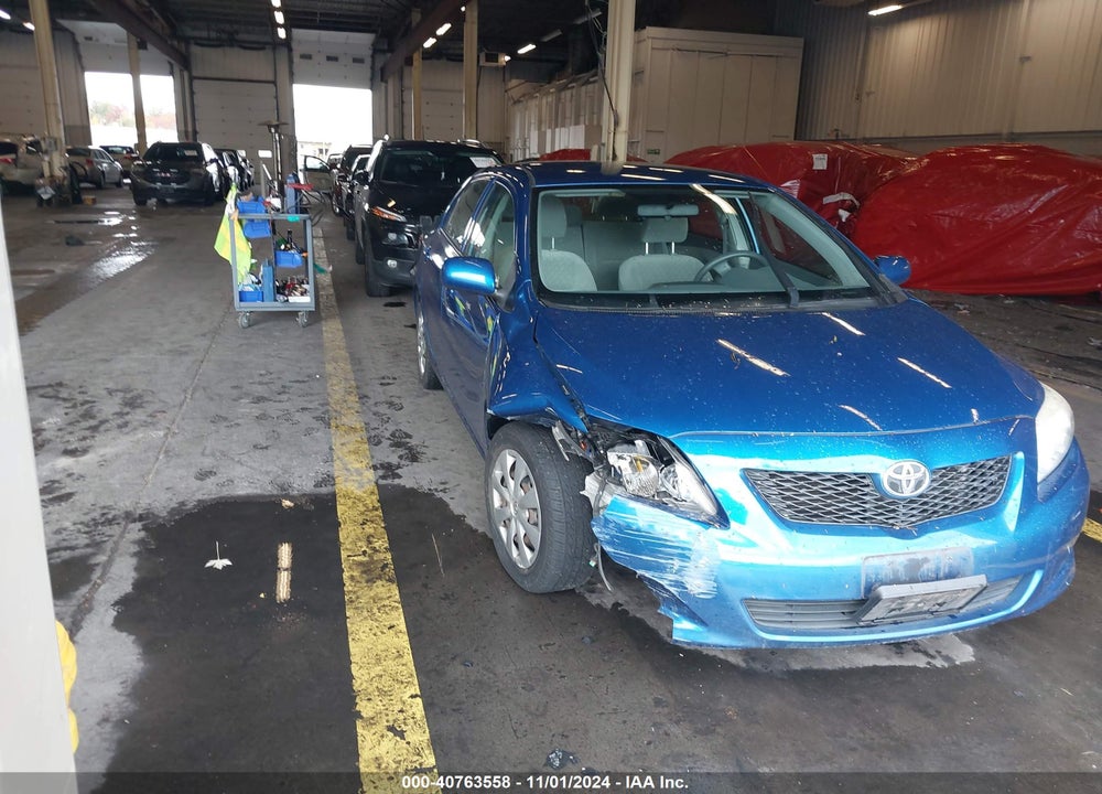 2009 TOYOTA COROLLA LE VIN: JTDBL40E899080210