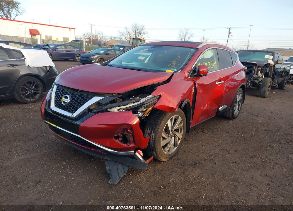 2019 NISSAN MURANO SL VIN: 5N1AZ2MSXKN136042