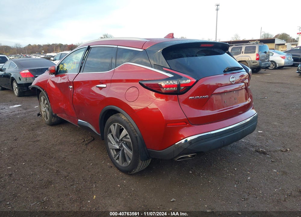 2019 NISSAN MURANO SL VIN: 5N1AZ2MSXKN136042