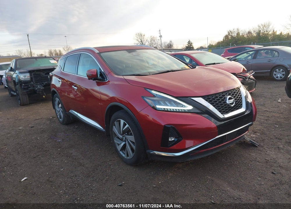 2019 NISSAN MURANO SL VIN: 5N1AZ2MSXKN136042
