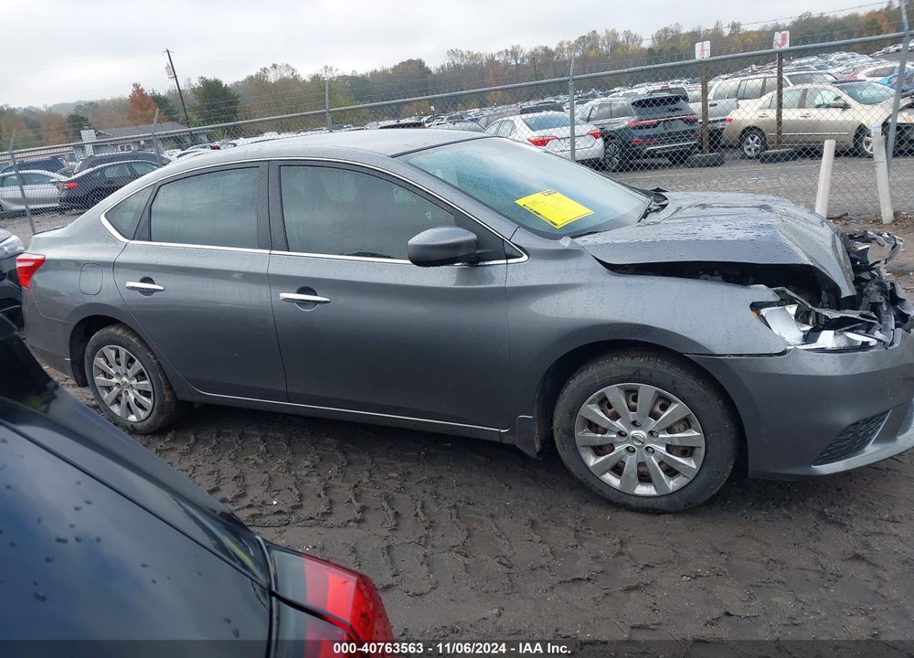 2019 NISSAN SENTRA S VIN: 3N1AB7AP5KY346432
