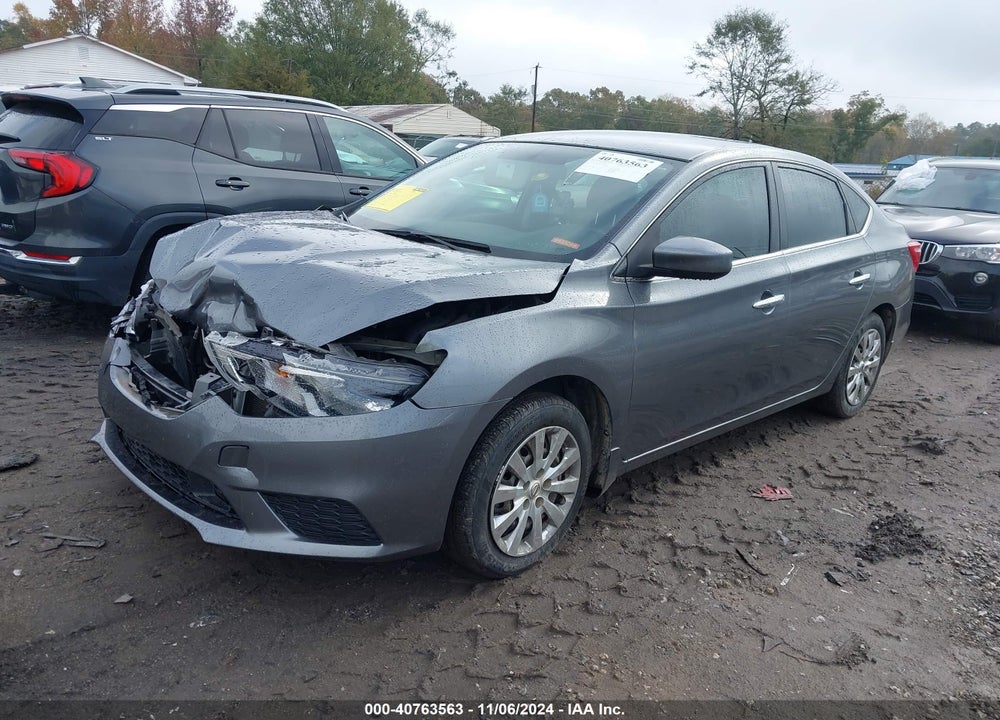 2019 NISSAN SENTRA S VIN: 3N1AB7AP5KY346432