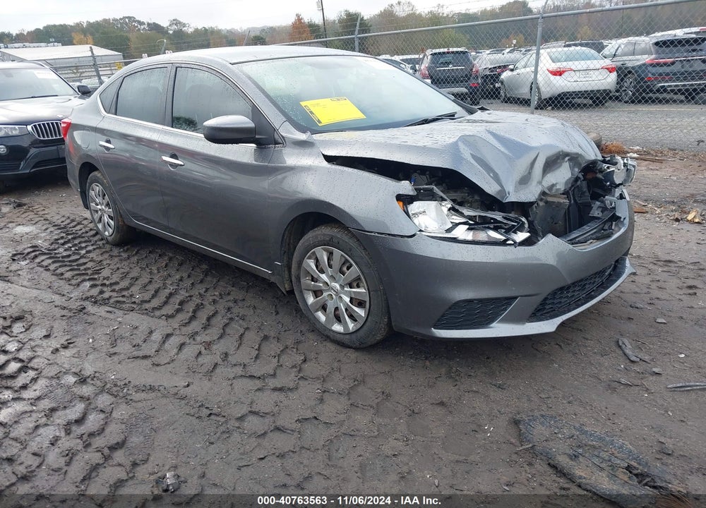 2019 NISSAN SENTRA S VIN: 3N1AB7AP5KY346432