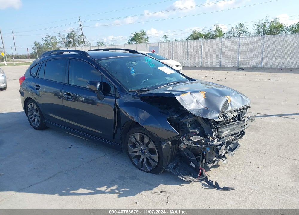 2016 SUBARU IMPREZA 2.0I SPORT PREMIUM VIN: JF1GPAP64G8215943