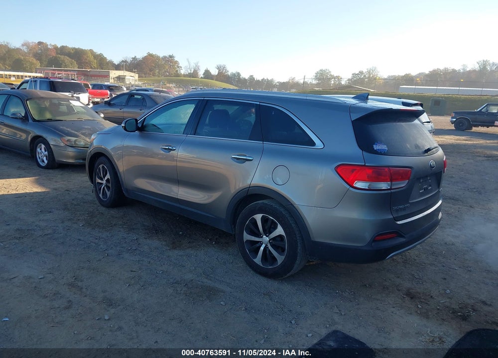 2017 KIA SORENTO 3.3L EX VIN: 5XYPH4A59HG202026