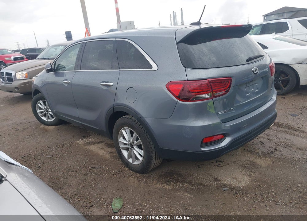 2020 KIA SORENTO 3.3L LX VIN: 5XYPGDA5XLG617819
