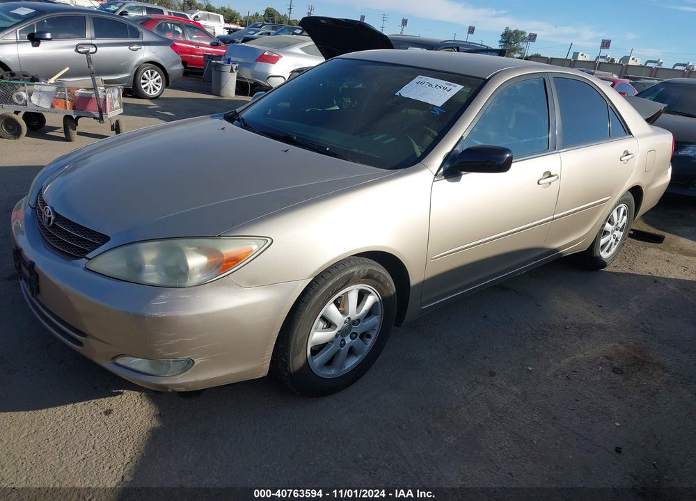 2003 TOYOTA CAMRY XLE VIN: JTDBE32K730147155