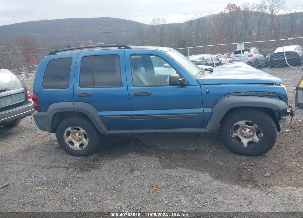 2006 JEEP LIBERTY SPORT VIN: 1J4GL48K56W192244