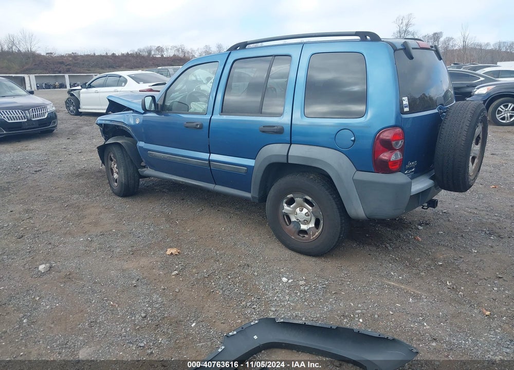 2006 JEEP LIBERTY SPORT VIN: 1J4GL48K56W192244