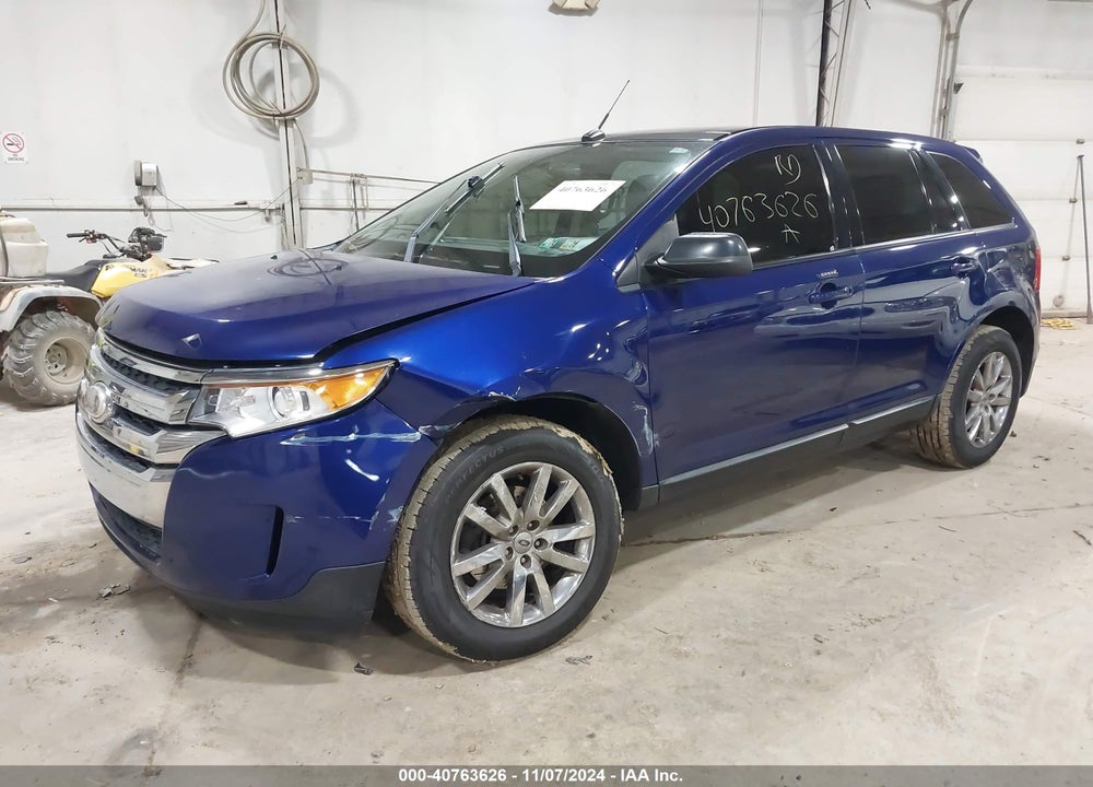 2013 FORD EDGE SEL VIN: 2FMDK4JC3DBA94404