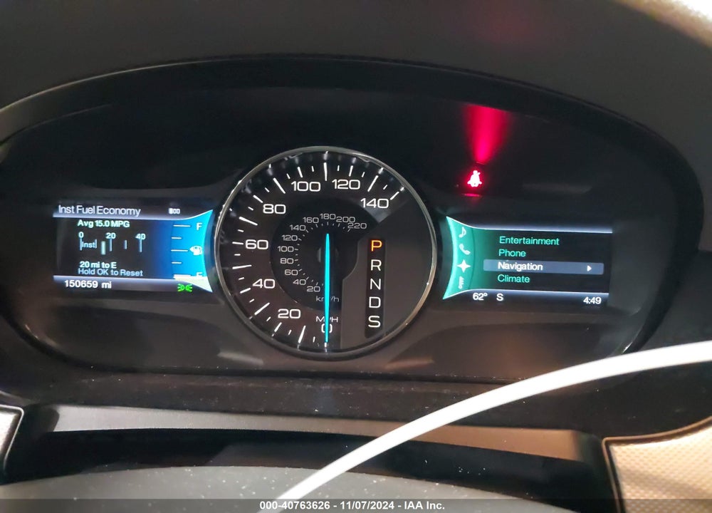 2013 FORD EDGE SEL VIN: 2FMDK4JC3DBA94404