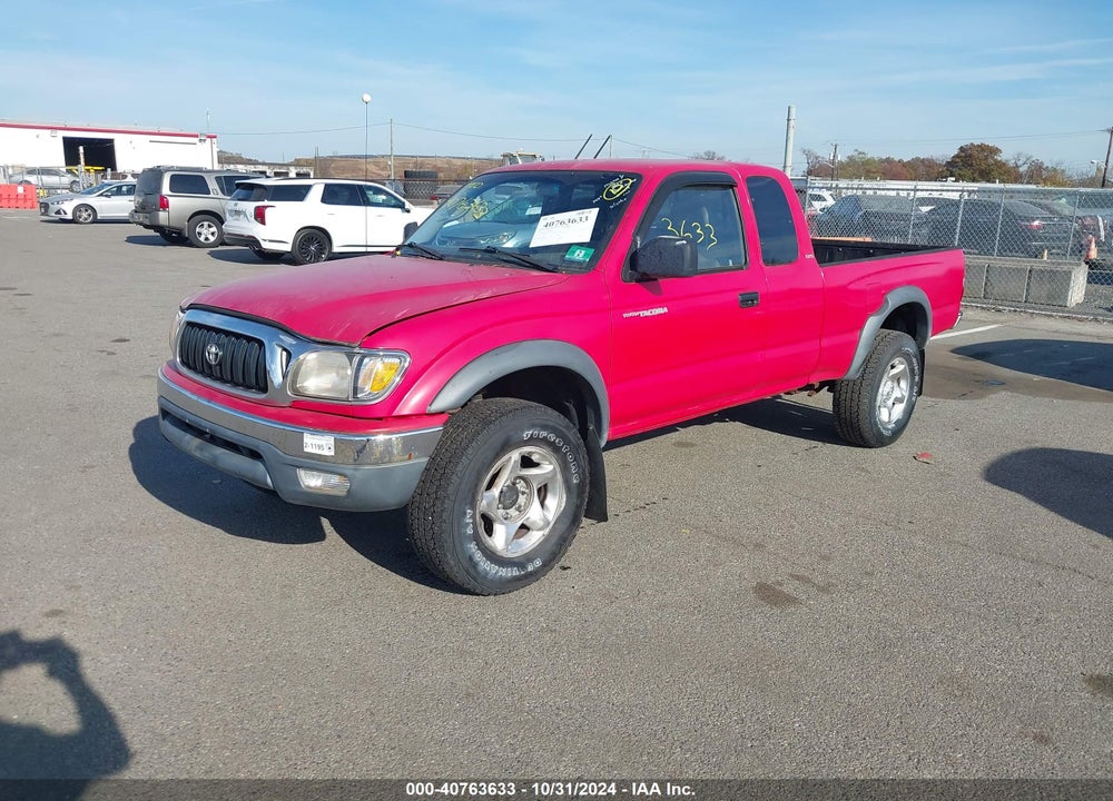 2001 TOYOTA TACOMA VIN: 5TEWM72N61Z726723
