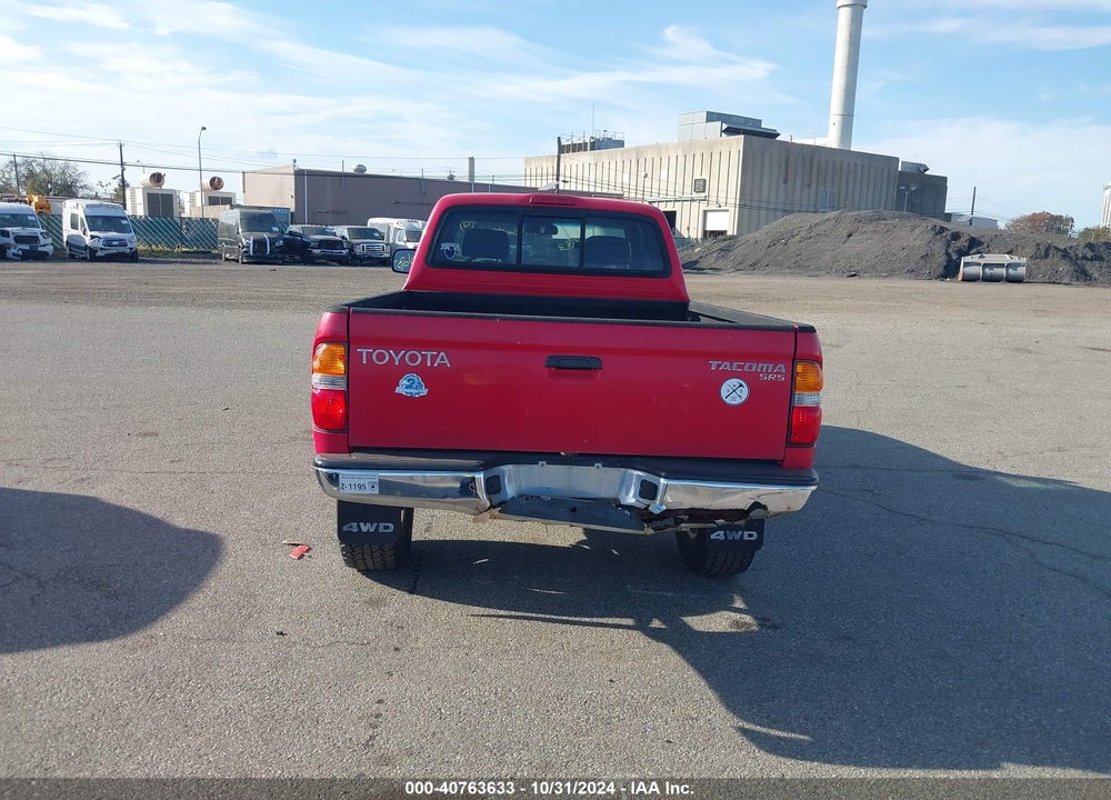 2001 TOYOTA TACOMA VIN: 5TEWM72N61Z726723