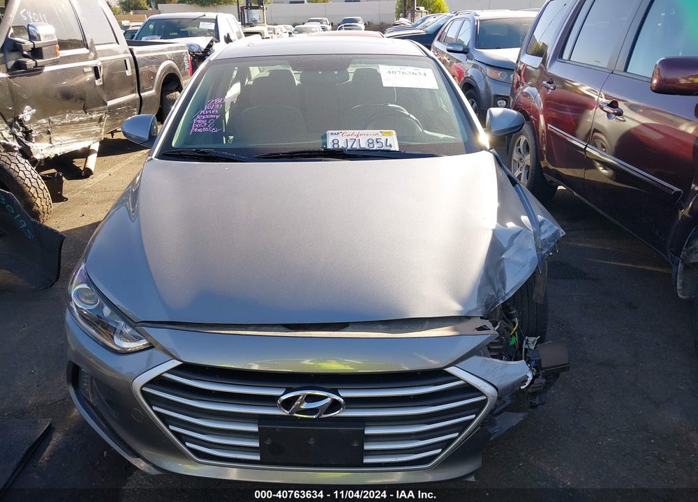 2018 HYUNDAI ELANTRA VALUE EDITION VIN: KMHD84LF6JU556532