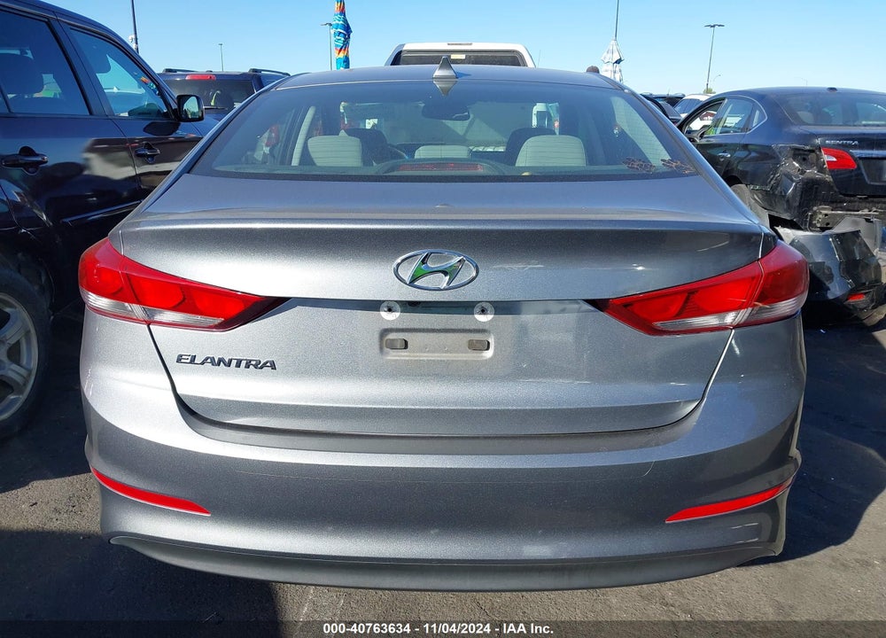 2018 HYUNDAI ELANTRA VALUE EDITION VIN: KMHD84LF6JU556532