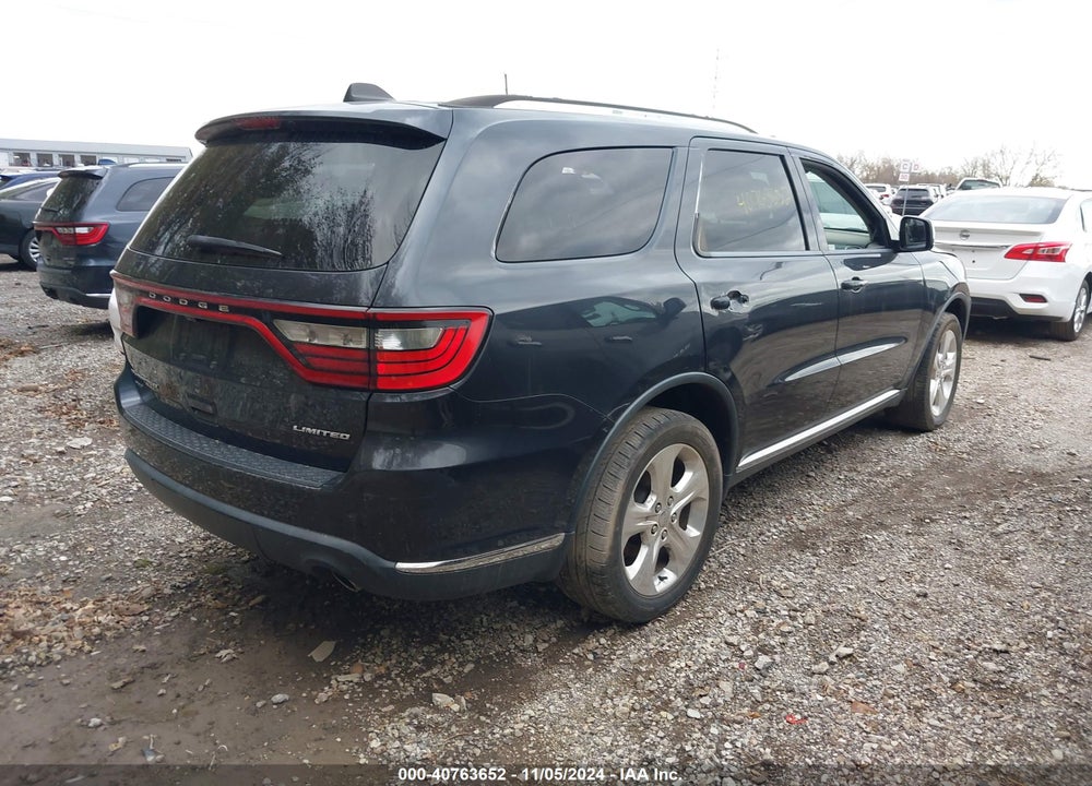2015 DODGE DURANGO LIMITED VIN: 1C4RDJDG4FC830061