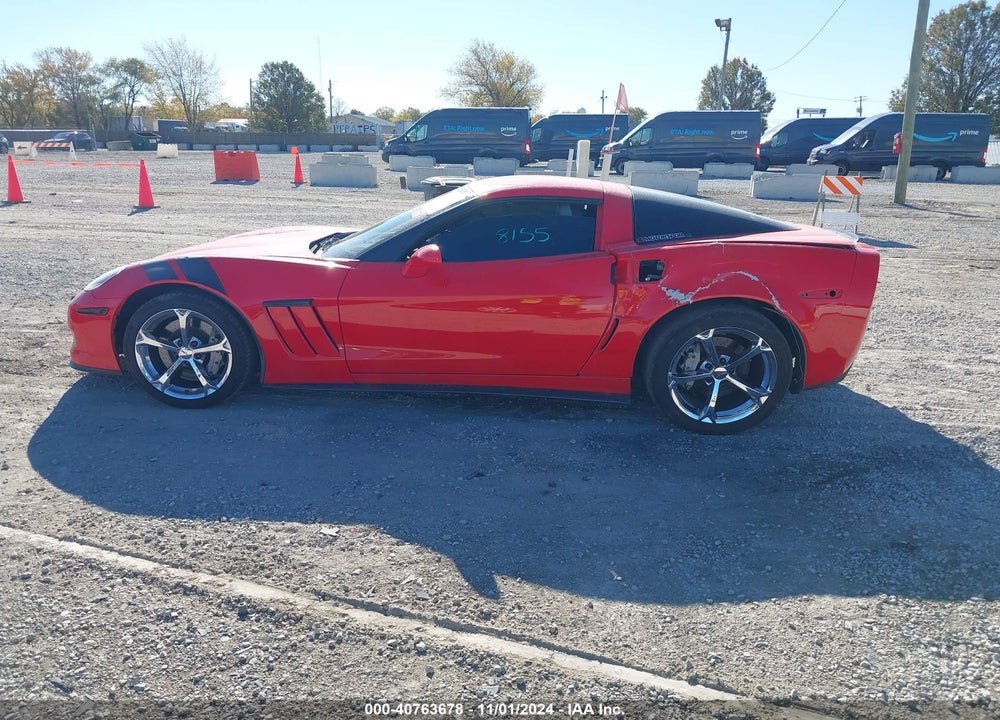2012 CHEVROLET CORVETTE GRAND SPORT VIN: 1G1YW2DW1C5107229
