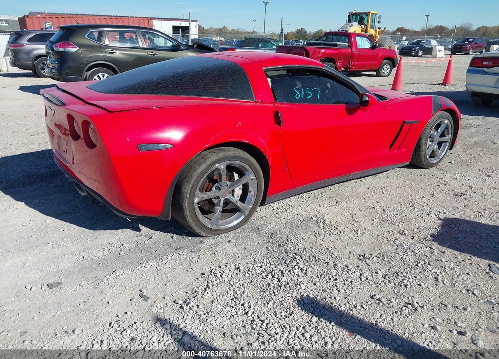 2012 CHEVROLET CORVETTE GRAND SPORT VIN: 1G1YW2DW1C5107229
