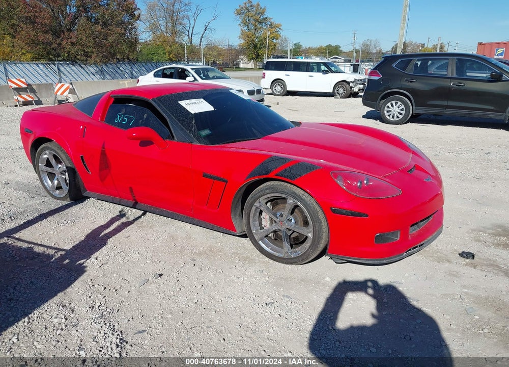 2012 CHEVROLET CORVETTE GRAND SPORT VIN: 1G1YW2DW1C5107229