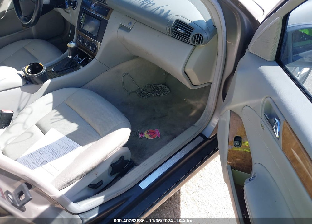 2007 MERCEDES-BENZ C 230 VIN: WDBRF52H67E028161