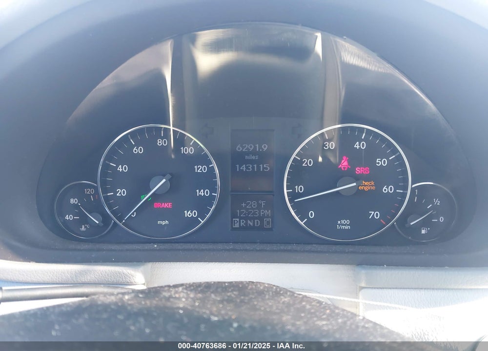 2007 MERCEDES-BENZ C 230 VIN: WDBRF52H67E028161