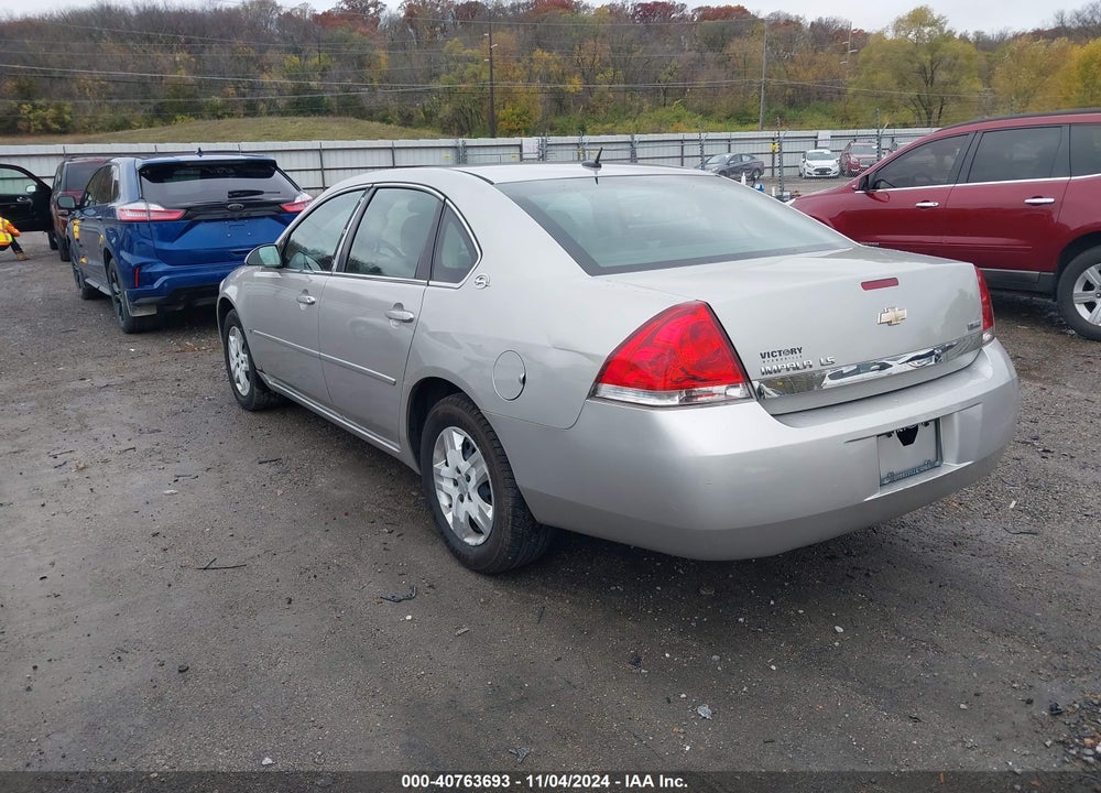 2007 CHEVROLET IMPALA LS VIN: 2G1WB58K179231988