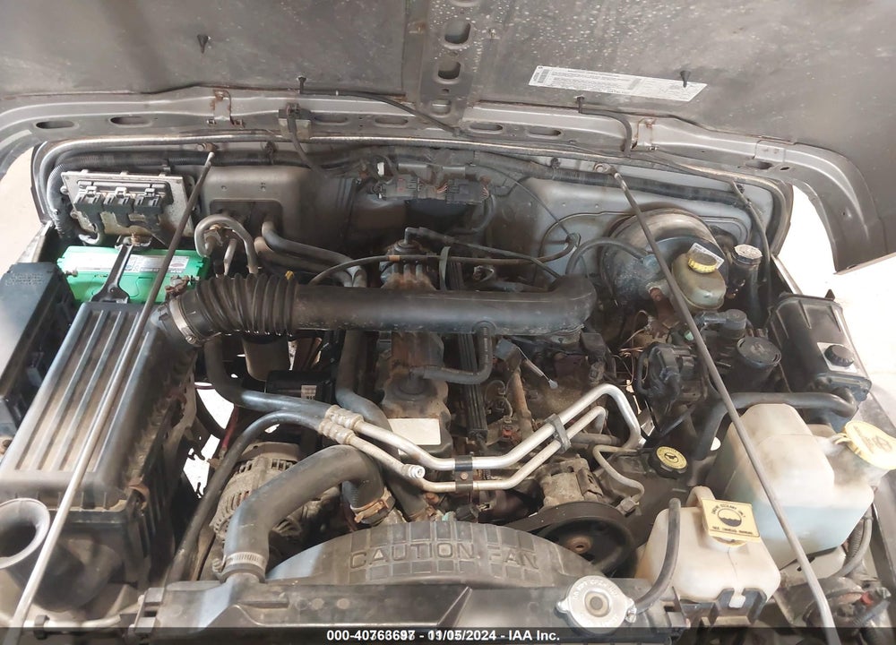 2002 JEEP WRANGLER X VIN: 1J4FA39S42P717339