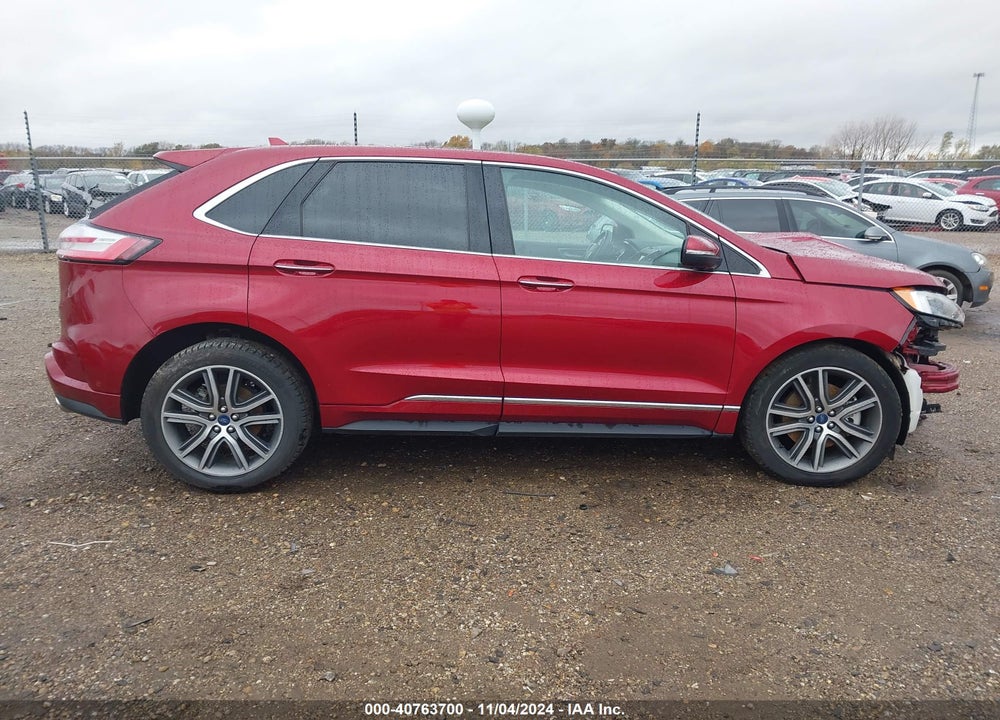 2019 FORD EDGE TITANIUM VIN: 2FMPK4K98KBC73275