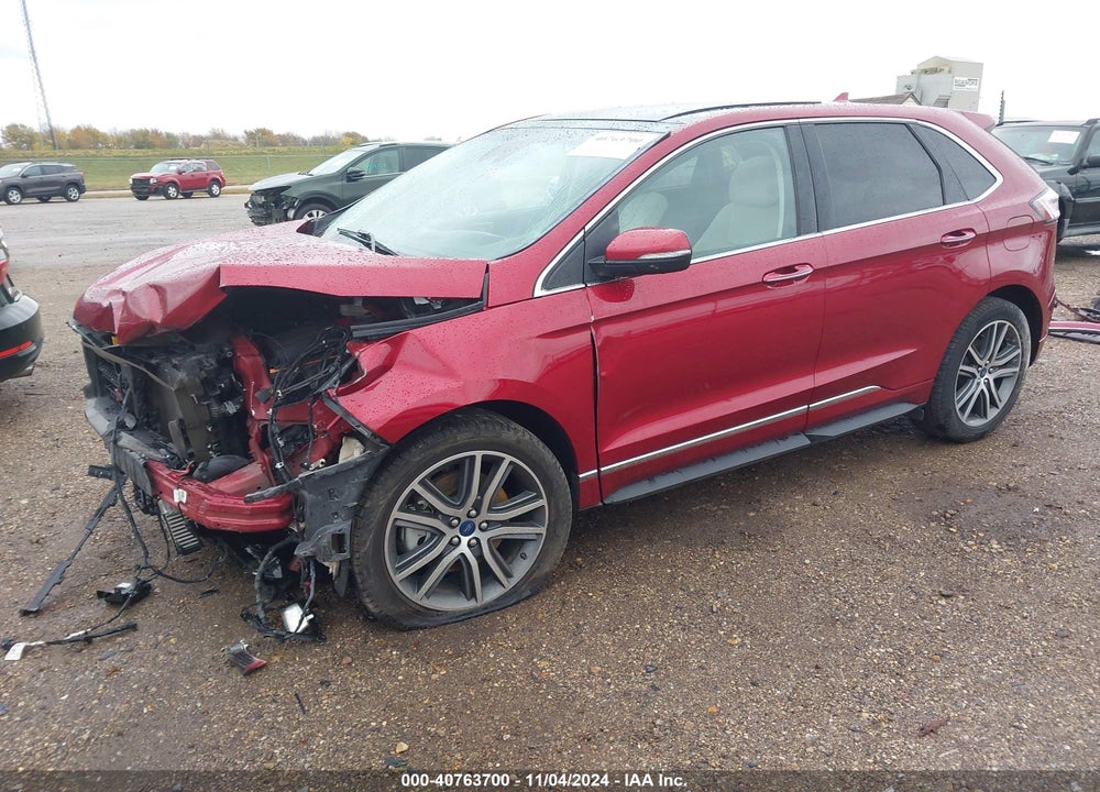 2019 FORD EDGE TITANIUM VIN: 2FMPK4K98KBC73275