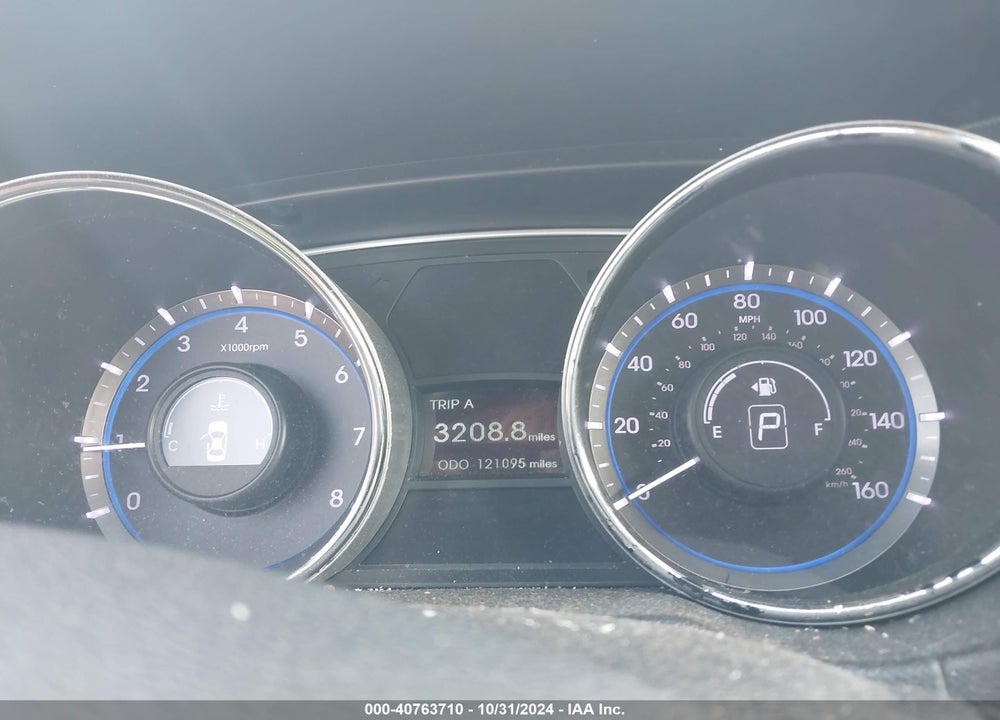 2014 HYUNDAI SONATA GLS VIN: 5NPEB4AC8EH823107
