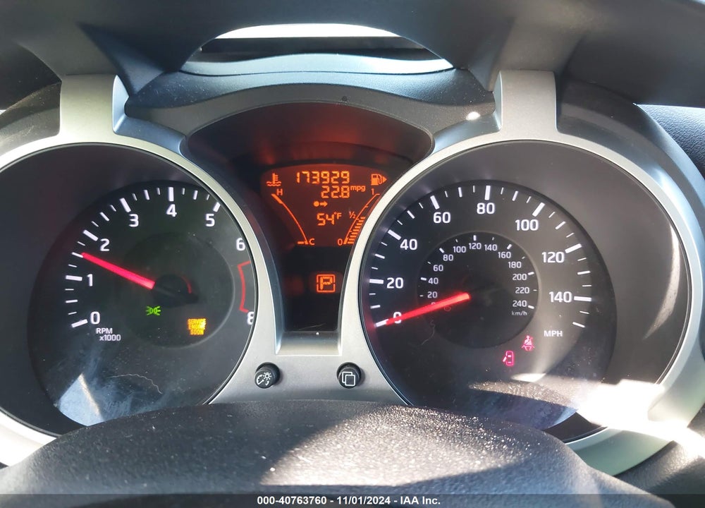 2013 NISSAN JUKE SL VIN: JN8AF5MR1DT208082