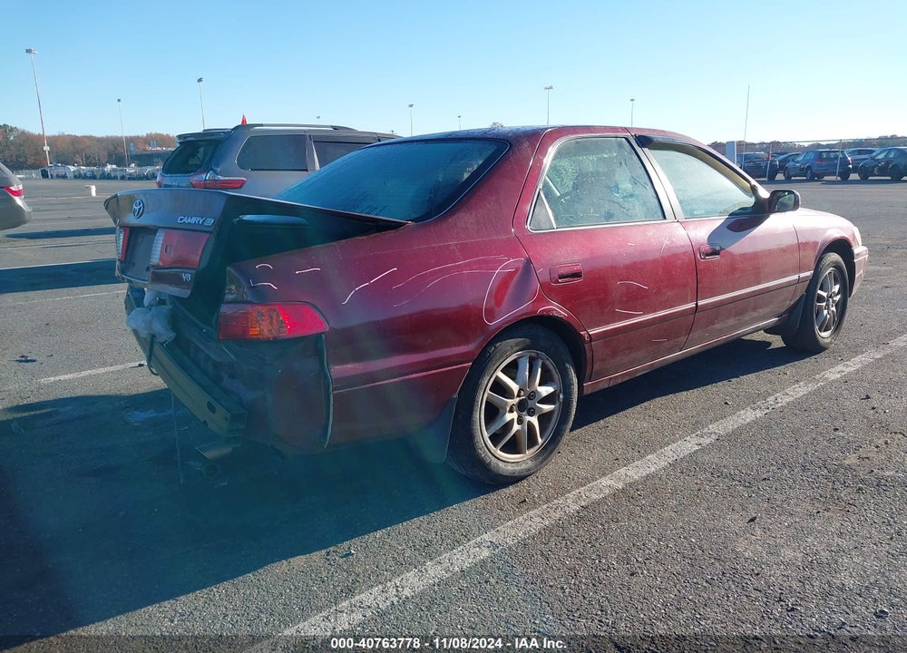 2000 TOYOTA CAMRY XLE V6 VIN: 4T1BF28K4YU114334