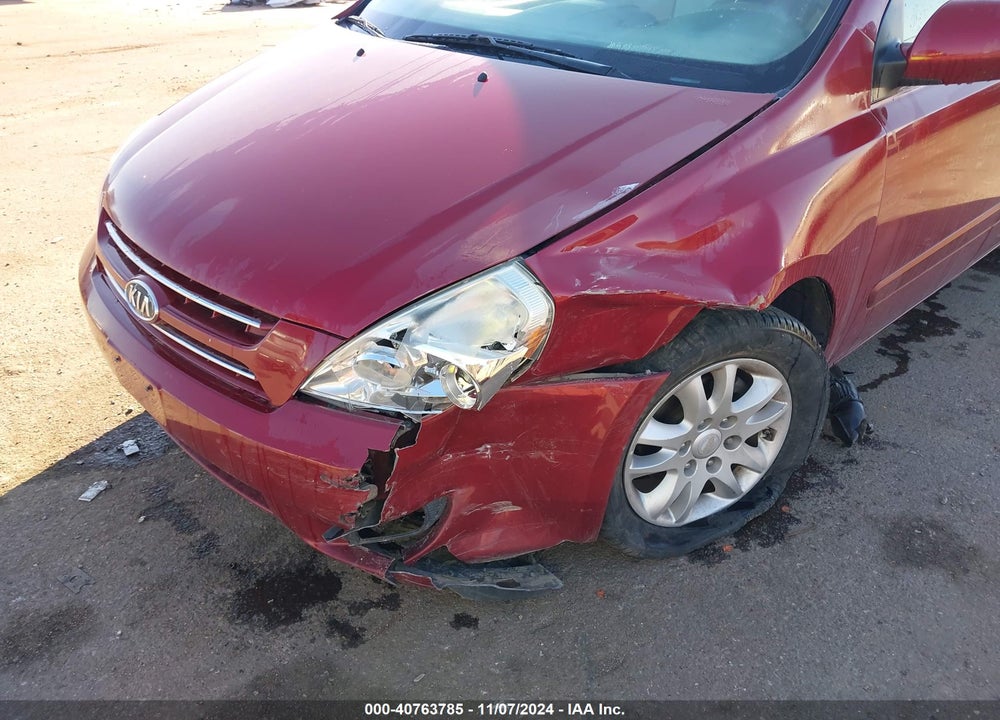 2008 KIA SEDONA EX VIN: KNDMB233X86232837