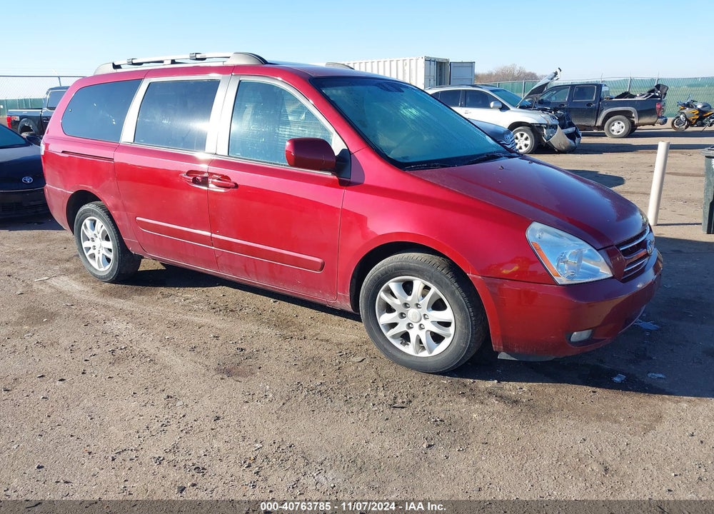 2008 KIA SEDONA EX VIN: KNDMB233X86232837