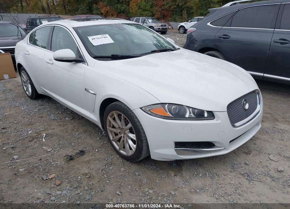 2013 JAGUAR XF I4 T VIN: SAJWA0ES3DPS75362