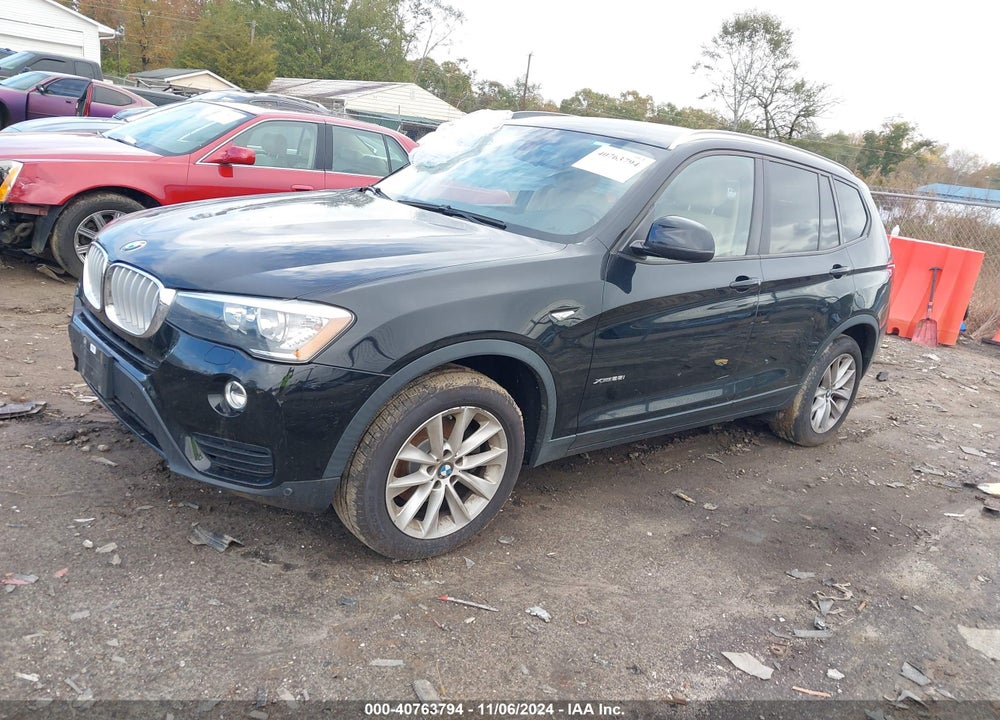 2016 BMW X3 XDRIVE28I VIN: 5UXWX9C58G0D66317