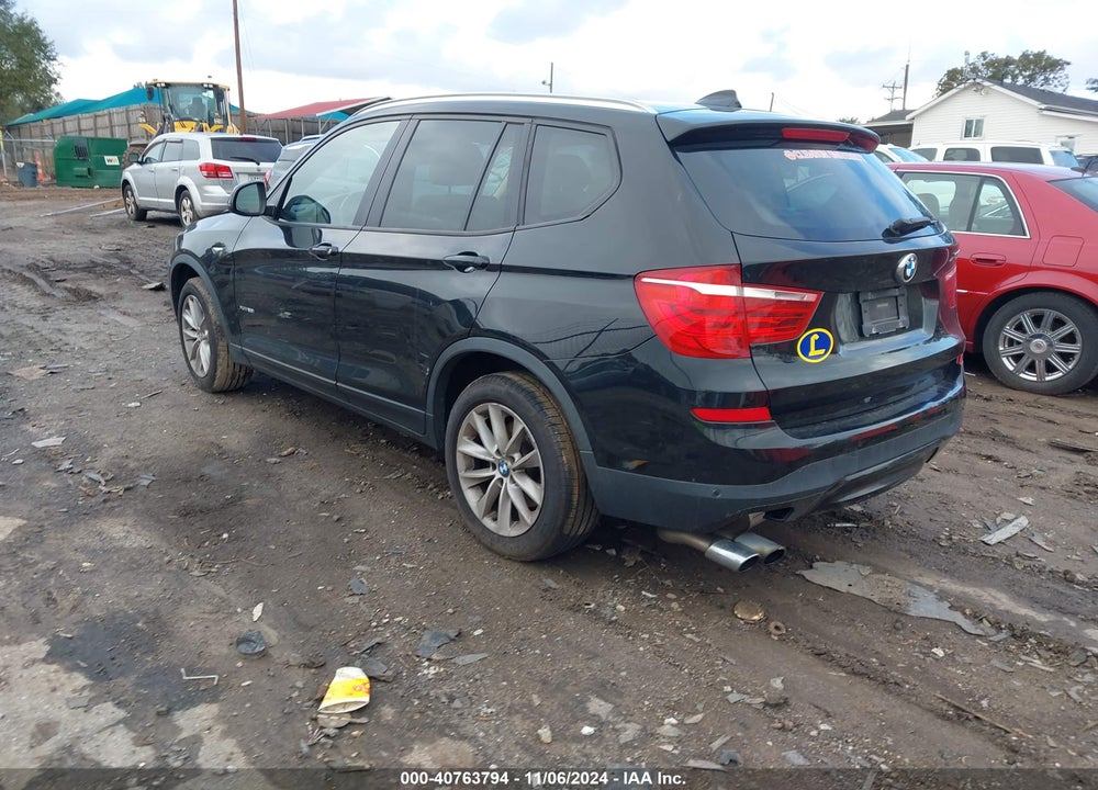 2016 BMW X3 XDRIVE28I VIN: 5UXWX9C58G0D66317
