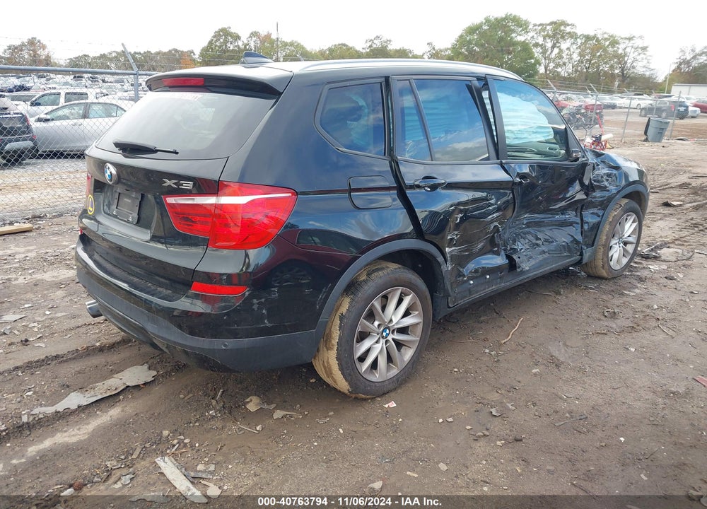 2016 BMW X3 XDRIVE28I VIN: 5UXWX9C58G0D66317