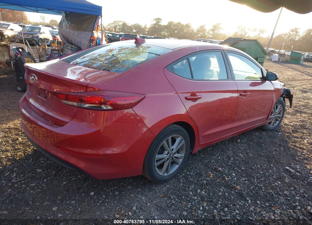 2017 HYUNDAI ELANTRA SE VIN: 5NPD84LF5HH176901